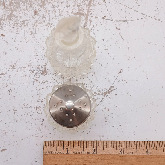 VTG Leonard Sheffield Silver Plate Crystal Caddy Salt Pepper Cruets Vinegar Oil - Picture 16 of 16